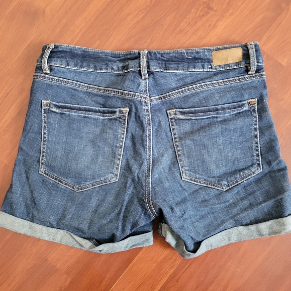 Garage High Rise Stretchy Jean Shorts Size 7 - Picture 2 of 5